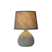 Lucide Ramzi Ceramic Table Lamp - Grey