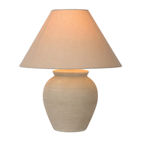 Lucide Ramzi Table Lamp - Cream