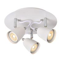 Lucide Ride 3 Light Spotlight Plate - White