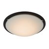 Lucide Rune LED Flush Ceiling Light - Black