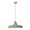 Lucide Solo Large Ceiling Pendant Light - Concrete