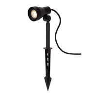 Lucide Spike LED Garden Spotlight - Black