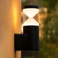 Lucide Teo LED Outdoor Wall Light - Black