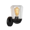 Lucide Tulsa Outdoor Wall Light - Black