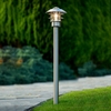 Lucide Zico Outdoor Post Light - Satin Chrome