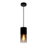 Lucide Zino Glass Ceiling Pendant Light - Satin Black
