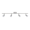 Luna 4 Light Spotlight Bar - Satin Chrome