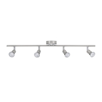 Luna 4 Light Spotlight Bar - Satin Chrome