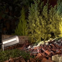 Luna Garden Spike Light - Stainless Steel