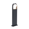 Lutec Fele LED Outdoor Bollard Light - Dark Grey