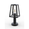 Lutec Fia Outdoor Pedestal Light - Black