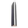 Lutec Leo LED Outdoor Up & Down Wall Light - Dark Grey