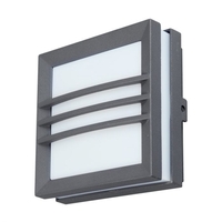 Lutec Mini Seine Bar LED Outdoor Wall Light - Graphite