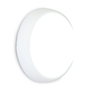 Lutec Slimline 12W Warm White LED Bulkhead - White