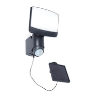 Lutec Sunshine 8W LED Solar Floodlight with PIR sensor