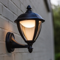 Lutec Unite LED Wall Light - Black
