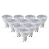 Lyco 5W Warm White LED GU10 Bulb - Pack of 10 - Flood Beam