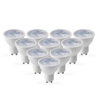 Lyco 5W Warm White LED GU10 Bulb - Pack of 10 - Flood Beam