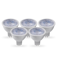 Lyco 7W Warm White LED MR16 Bulb - Pack of 5
