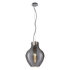 Lyla Ceiling Pendant Light - Polished Chrome,  Smoked