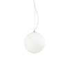 Mapa 30 Glass Ceiling Pendant Light - White