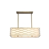 Mason Bar Ceiling Pendant Light - Aged Gold