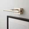 Medium Slimline Battery Operated LED Picture Light - Satin Nickel