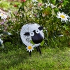 Metal Dolly Sheep Outdoor Colour Changing LED Solar Light