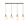 Michelle Bar Ceiling Pendant Light - Matt Black