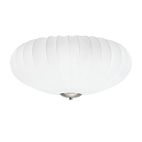 Mist Flush Ceiling Light - White