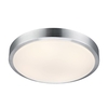Moon 39 LED Flush Ceiling Light - Silver