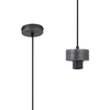 Nathan Ceiling Pendant Lamp Holder - Aged Pewter