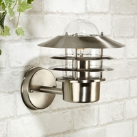 Nellie Outdoor Wall Light - Stainless Steel