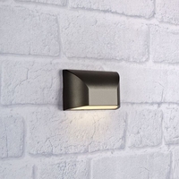 Nikos LED Outdoor Wall Light - Dark Grey