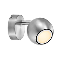 Nordlux Chicago LED Single Spotlight - Brushed Steel