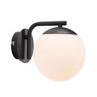 Nordlux Grant Wall Light with Plug - Black
