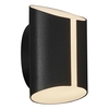 Nordlux Grip Smart LED Outdoor Up & Down Wall Light - Black
