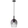 Nordlux Uma 18 Ceiling Pendant Light - Black & Smoked