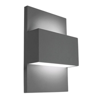 Norlys Geneve Outdoor Up & Down Wall Light - Graphite