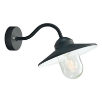 Norlys Karlstad Outdoor Wall Light - Black