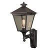 Norlys Turin Grande Outdoor Lantern Wall Light - Black