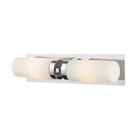 Norrsundet Twin Wall Light - Chrome