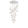 Oaklyn 19 Light Cluster Ceiling Pendant - Polished Chrome