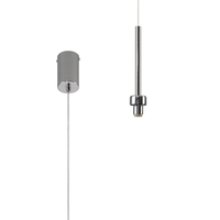 Olivia Ceiling Pendant Lamp Holder - Polished Chrome