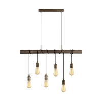 Penelope Bar Ceiling Pendant Light - Antique Brass
