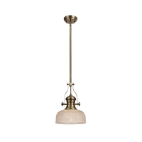 Penny Ceiling Pendant Light - Antique Brass
