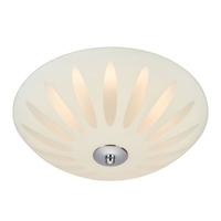 Petal Frosted Glass LED Flush Ceiling Light