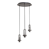 Peter Ceiling Pendant Lamp Holder - Aged Pewter