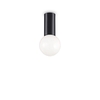 Petit Flush Ceiling Light - Matt Black