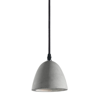 Petrol Cone Ceiling Pendant Light - Concrete